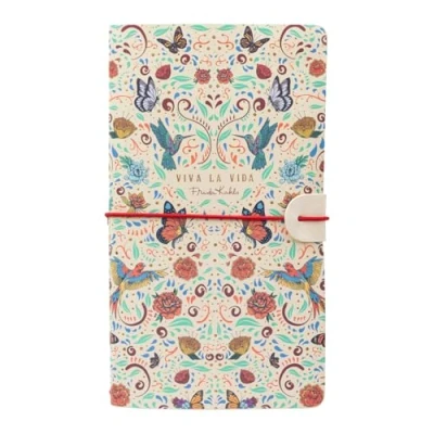Image of Grupo Erik Frida Kahlo Travel Journal PU Leather Notebook Diary Journal, Notebook, Accessories, Gifts, Gift, Cool Gifts