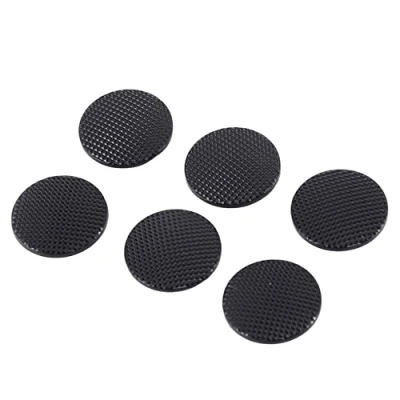 Image of Yuuinnter 6pcs Analog Joystick Stick Replacement Cap Cover Button For PSP 1000 Black