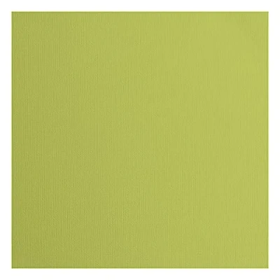 Image of Florence Cardstock Textured Coloured Card Making Supplies 12 x inch Green 20 Sheets Paper for Scrapbooking, Making, Die Cutting and Crafts 216 GSM Pistachio