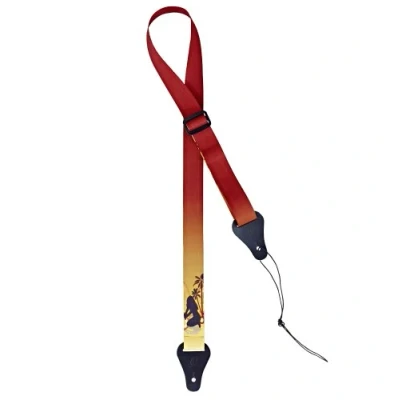 Image of Ortega Guitars Ukulele Strap Adjustable Nylon Straps Series palm island (OUS PALM),135cm
