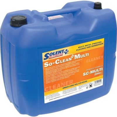 Image of Solent Lubricants Multi metal Process Cleaner 20 Litre