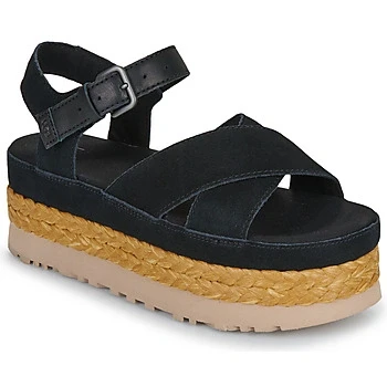 Image of UGG Aubrey Platform sandals, Women&#039;s, Size: 6, Black shoes