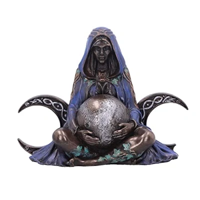Image of Nemesis Now Triple Moon Goddess Art Figurine (Mini) Purple, 8.5cm