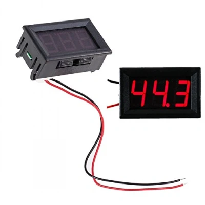 Image of JZK 2 Wire DC 7 100V 0.56&quot; Mini Digital red LED Display volt Meter Voltmeter voltage Panel, Gauge Indicator tester
