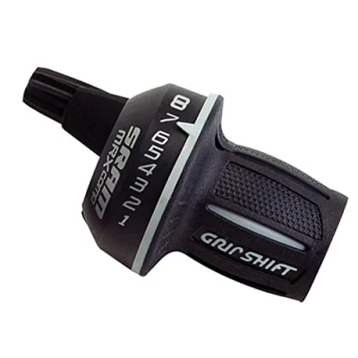 Image of Sram 49 10 100 MTB MRX Twist Shifter 8 Speed Rear 2:1 Fits Shimano, Black