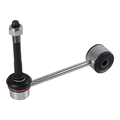 Image of 4882050020 Anti roll bar link BLUE PRINT ADT38574 Front Axle Left, Right 185mm with nuts LEXUS: LS III