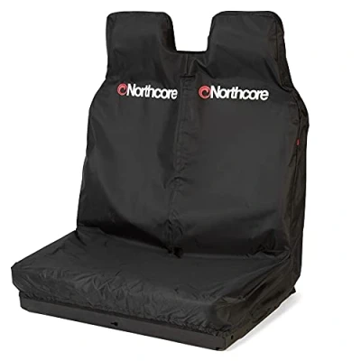 Image of Northcore Waterproof Sports Double Front Van Car Seat Cover One Size Black