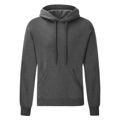 Image of Fruit of the Loom Mens Hooded Sweatshirt / Hoodie Multicolour Size Large