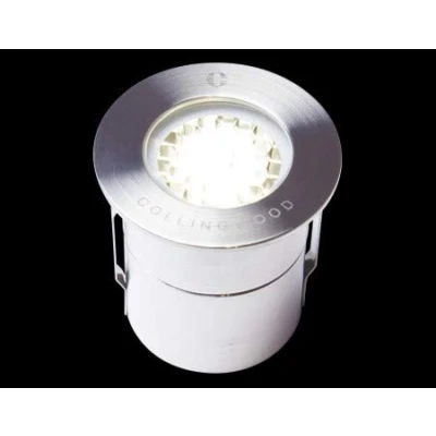 Image of Collingwood GL019LGSWW Low Glare Spot 1w Warm White LED Ground Light Stainless Steel
