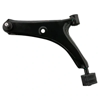 Image of 4520260E01000 Suspension Arm FEBI BILSTEIN 42278 with bearings ball joint Front Axle Left, Lower Control Sheet Steel SUZUKI: SWIFT 2