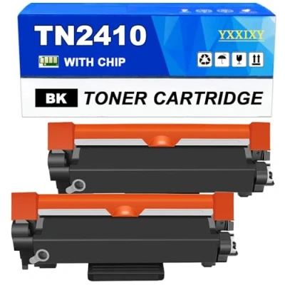 Image of YXXIXY TN2410 TN 2410 Toner Cartridge Compatible for Brother HL L2375DW L2370DN L2350DW L2310D MFC L2750DW L2730DW L2710DW L2710DN L2770DW DCP Printer 2 black
