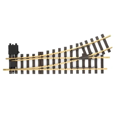 Image of LGB L16140 Handweiche Links R3, 22,5 Hand Soft Left, G Gauge