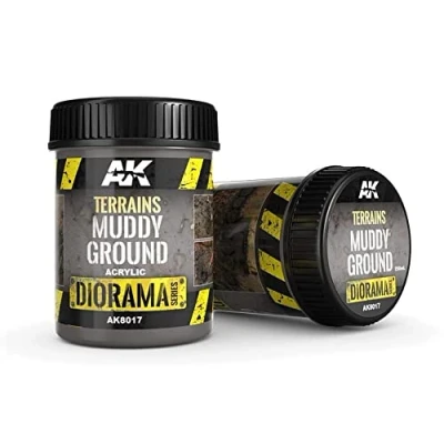 Image of AK Interactive Terrain 250ml Muddy Ground