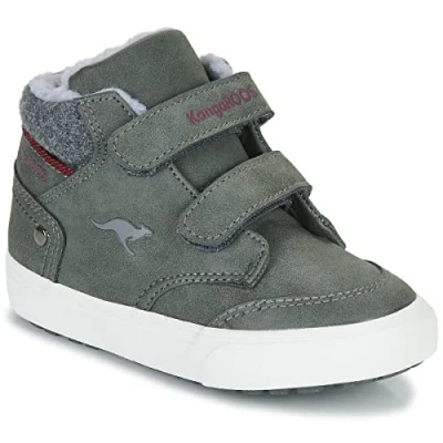 Image of Kangaroos KAVU PRIMO boys&#039;s Children&#039;s Shoes (High top Trainers) in Grey