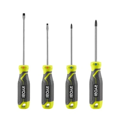 Image of Ryobi RHSDS4PC Screwdriver Set (4 Pieces)