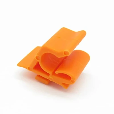 Image of VVO Fasteners Orange Plastic Bonnet Strut/Stay Rod Holder Clips for Jeep Renegade, (Single)