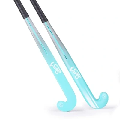 Image of Kookaburra Unisex Youth Fusion Junior Field Hockey Stick, Blue, 34 Light EU