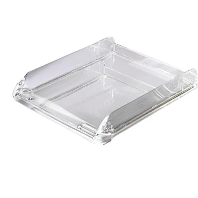 Image of Rexel Nimbus Letter Tray Clear with Self Stacking Feature