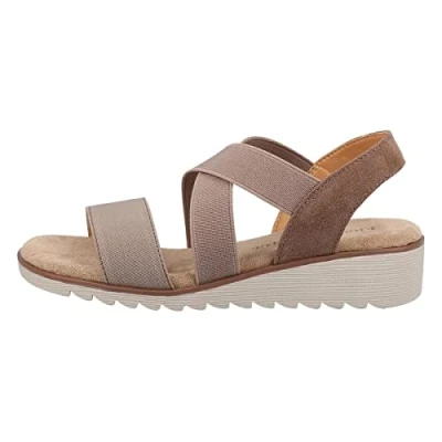 Image of Fleet &amp; Foster Freesia MEMORY FOAM Womens Tan Leather Size UK 7