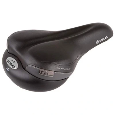 Image of VELO Tour Airlastomer Saddle Black