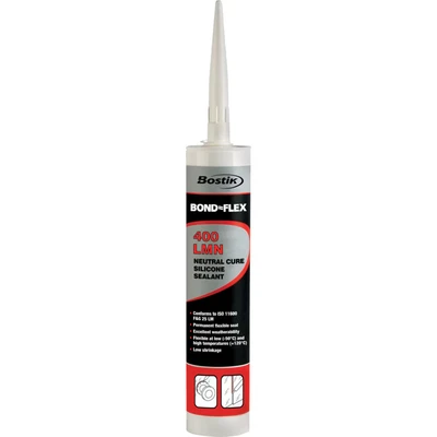 Image of Bostik 400LMN Bond flex White Silicon Sealant 290ml