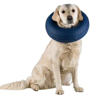 Image of TRIXIE 19544 Inflatable Safety Collar L XL 66 78cm/12cm Blue