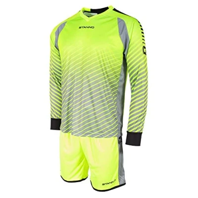 Image of New 2020 Stanno Blitz Football Goalkeeper Set Top and Shorts Yellow (2XLarge)
