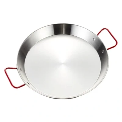 Image of Paella Pan Non Stick Stainless Steel Cooking 32 cm