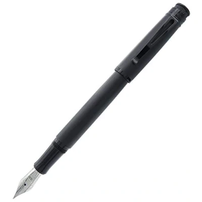 Image of Retro 51 Tornado EXT Fountain Pen Black Stealth (Fine)