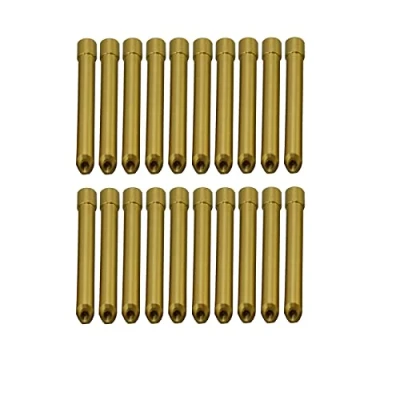 Image of RIVERWELD 3C418GS TIG Long Wedge Collet 3.2mm Fit DB SR WP 17 18 26 Welding Torch 20pk