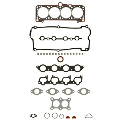 Image of 027198012H, 027198012K Gasket Set, cylinder head AJUSA 52080000 with gasket, valve stem seals FIBERMAX VOLKSWAGEN: GOLF 2, Corrado