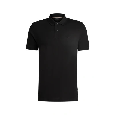 Image of BOSS Pallas Polo shirt, Men&#039;s, Size: Small, Black