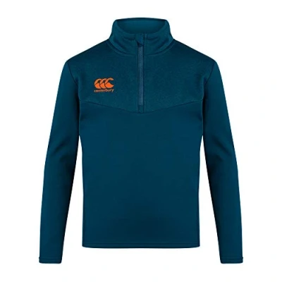 Image of Canterbury Men&#039;s 1/4 Zip Poly Fleece Pullover, Majolica Blue, 4XL