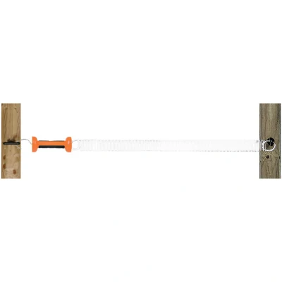Image of Self Closing Gate Spring White Gallagher electric fencing gates