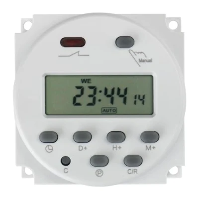 Image of Baomain CN101A Input DC/AC 12V, Output 200 250V AC, 16A Amps Digital LCD Power Programmable Timer Time Relay Switch Support 17 Times Daily Weekly Program