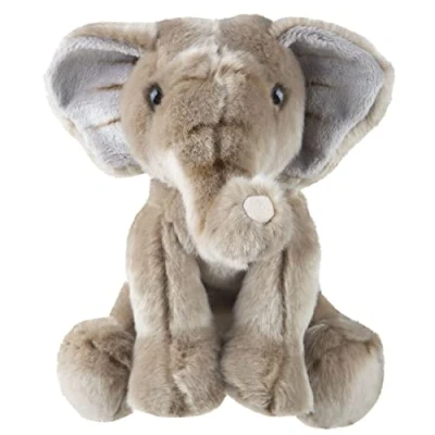 Image of VFM Safari Elephant 30cm Plush Premium Lifelike Toy Natural World Collection