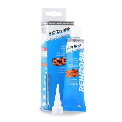 Image of 04103949272, 04103949292 Sealing Substance REINZ 70 31414 10 Tube Silicone 70ml not solvent bearing, Permanently elastic, hardening black REINZOSIL