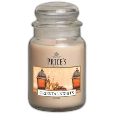 Image of Prices Fragrance Collection Oriental Nights Large Jar Candle