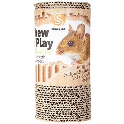 Image of Sharples Chew N Play Cardboard Log