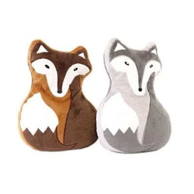 Image of Cute Fox Doorstop Novelty Decorative Fabric Animal Heavy Door Stopper UK