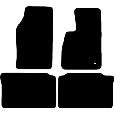 Image of Carsio Carpet Car Mats For Jeep Grand Cherokee Overland 2005 2010 Tailored Fit Floor Mat Set Complete Accessory Black Custom Fitted All Weather, Anti Slip Backing &amp; Trim