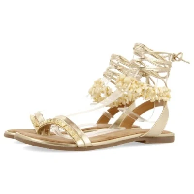 Image of Gioseppo Phoebe Ankle cuff sandals goldcoloured, Women&#039;s, Size: 3, Gold/coloured shoes
