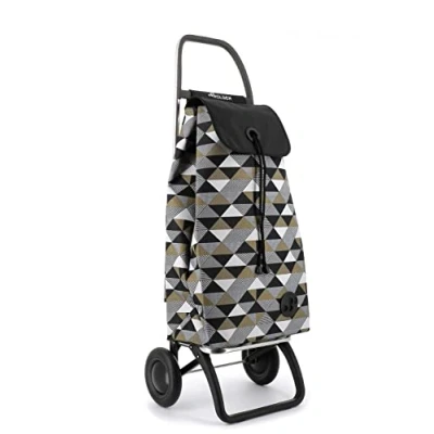 Image of ROLSER I Max Sahara 2 Wheel Shopping Trolley Black
