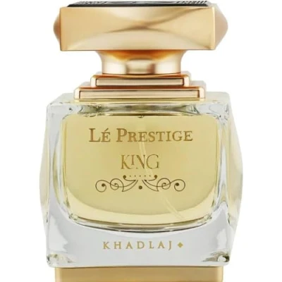 Image of LÉ PRESTIGE KING 100ml Eau de Parfum Spray by Khadlaj Perfumes Majestic and Refined Fragrance with Bergamot, Leather, Patchouli, Orris for Men