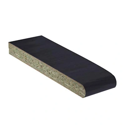 Image of Anthracite Grey Sample Laminated Window Board Cill UPVC Plastic Internal Sill Polyboard