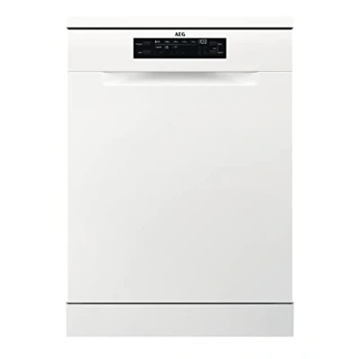 Image of AEG 6000 SatelliteClean Freestanding Dishwasher with AirDry Technology FFB53617ZW, 60 cm, 13 Settings, 8 Programmes, QuickLift basket, 44 dB Noise Level, White [Energy Class D]