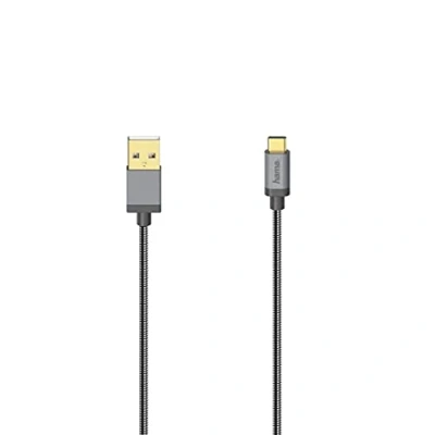 Image of Hama 0.75m USB 2.0 480Mbps Metal C Cable