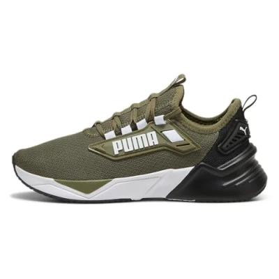 Image of Puma Childrens Unisex Kids Retaliate 3 Running Shoes Youth Green Size UK 5 Infant