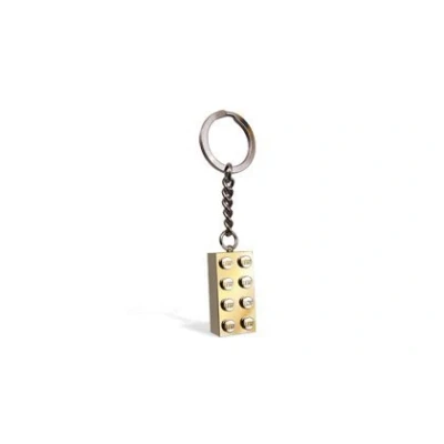 Image of LEGO Classic: Gold Brick (2x4) Keychain