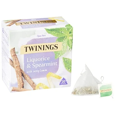 Image of Twinings Liquorice and Spearmint Herbal Tea bags, 20 bags